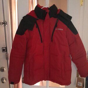 Brand New/Tags Magellan boy's mag outerwear bubble jacket Pompean red Size: L